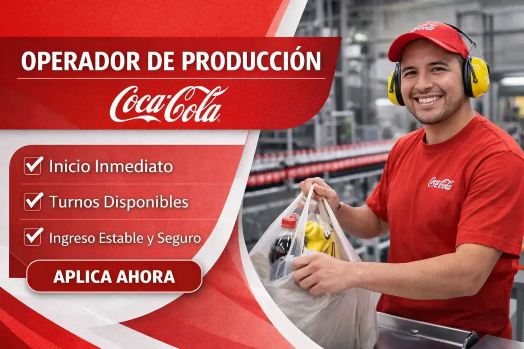 Operador de Producción Coca-Cola