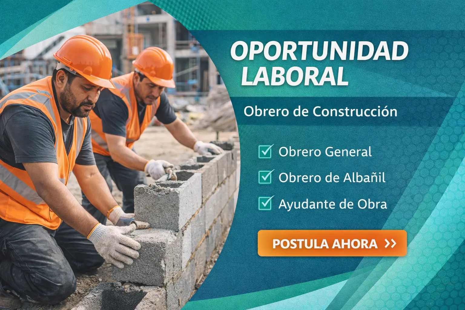 En este momento estás viendo Obrero de Construcción