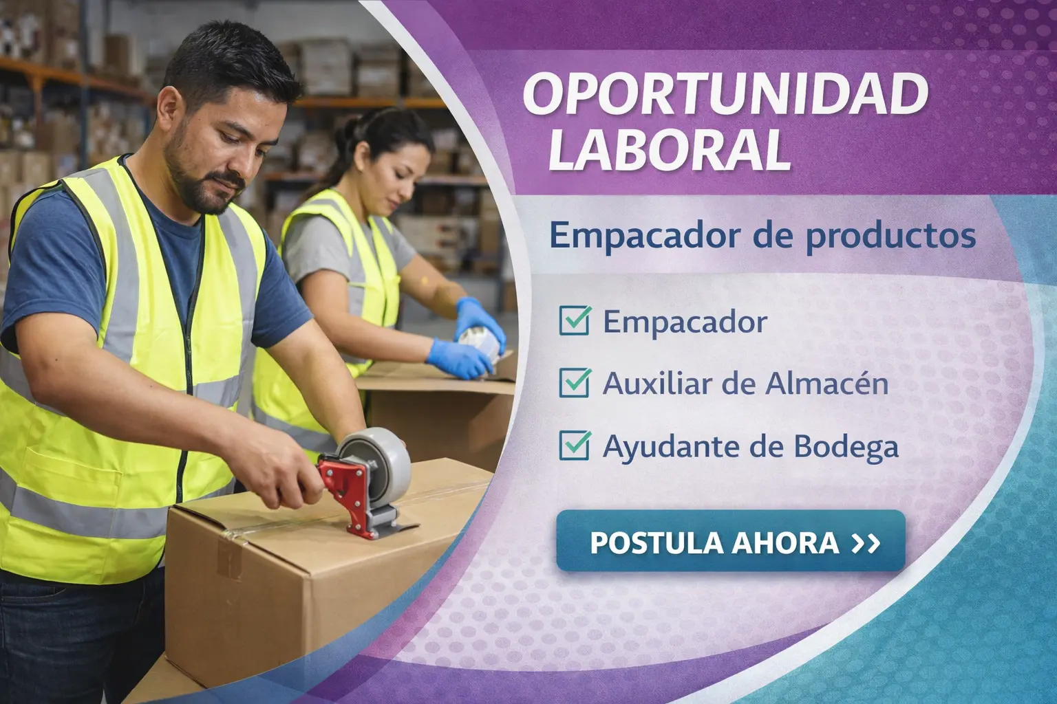 En este momento estás viendo Empacador de productos