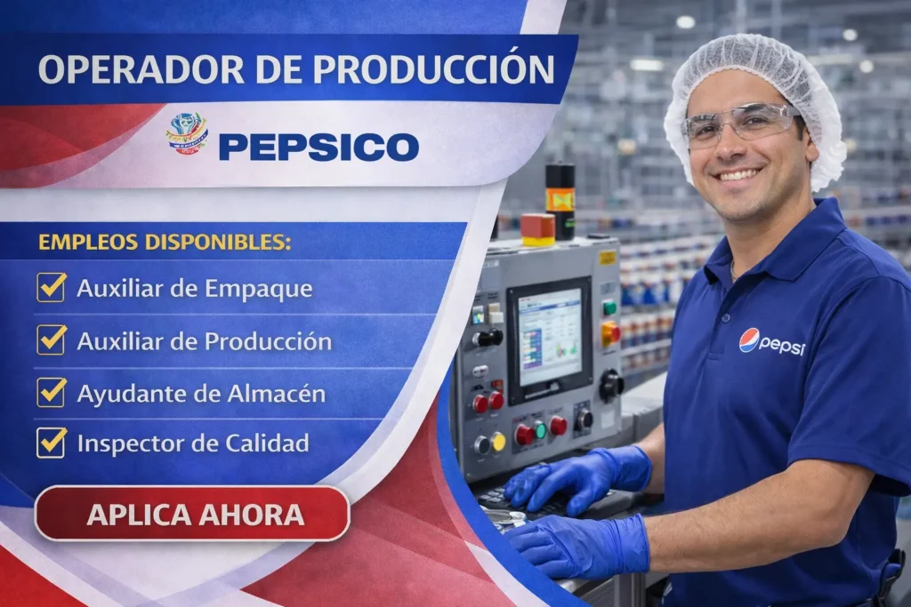 Operador de Producción PepsiCo