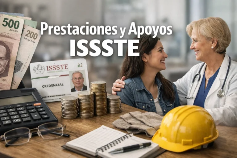 Lee más sobre el artículo Prestaciones y Apoyos ISSSTE