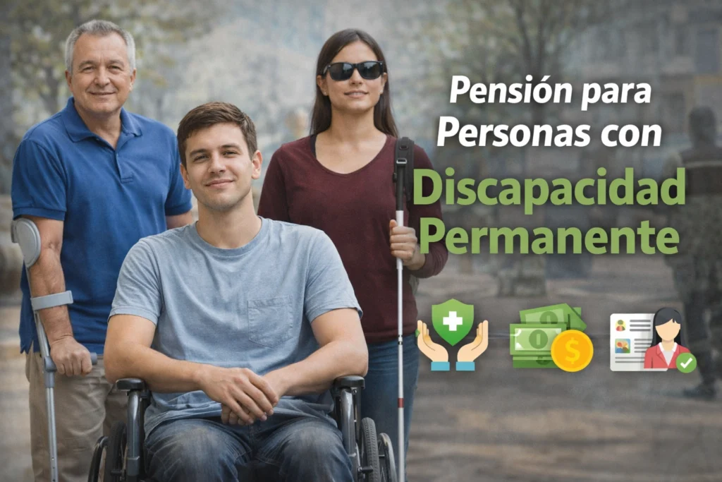 Pensión para Personas con Discapacidad Permanente