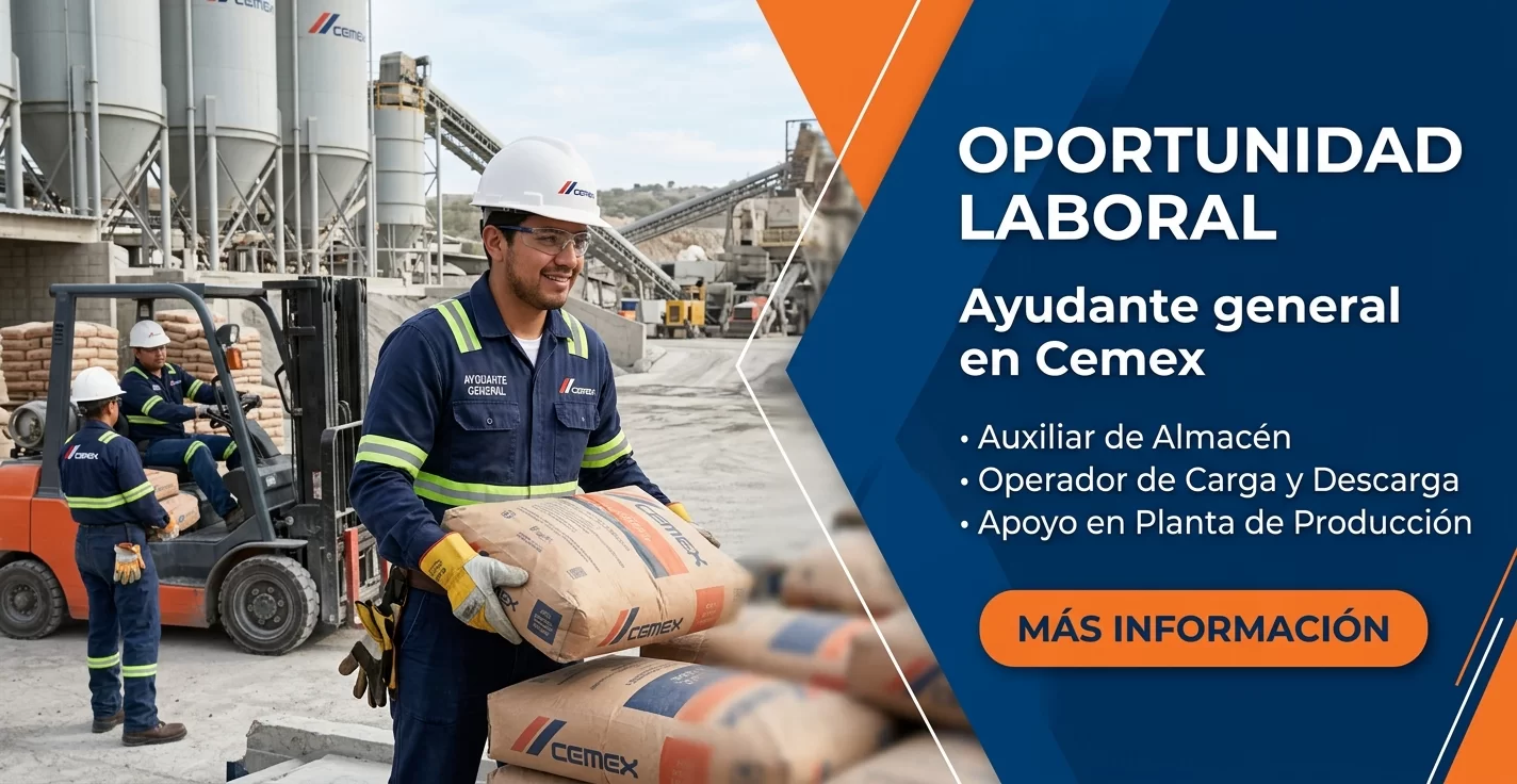 Lee más sobre el artículo Ayudante general en Cemex