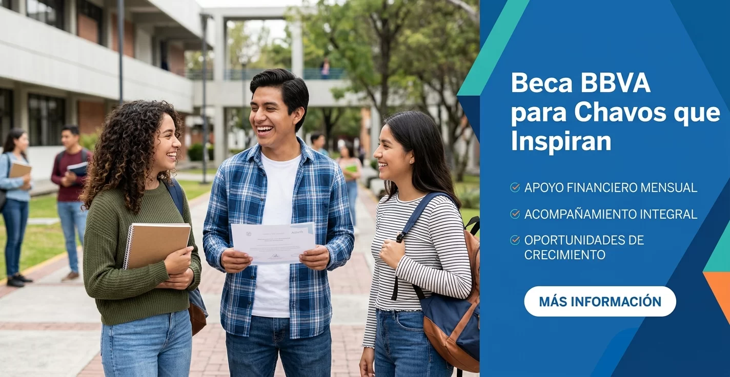En este momento estás viendo Beca BBVA para Chavos que Inspiran