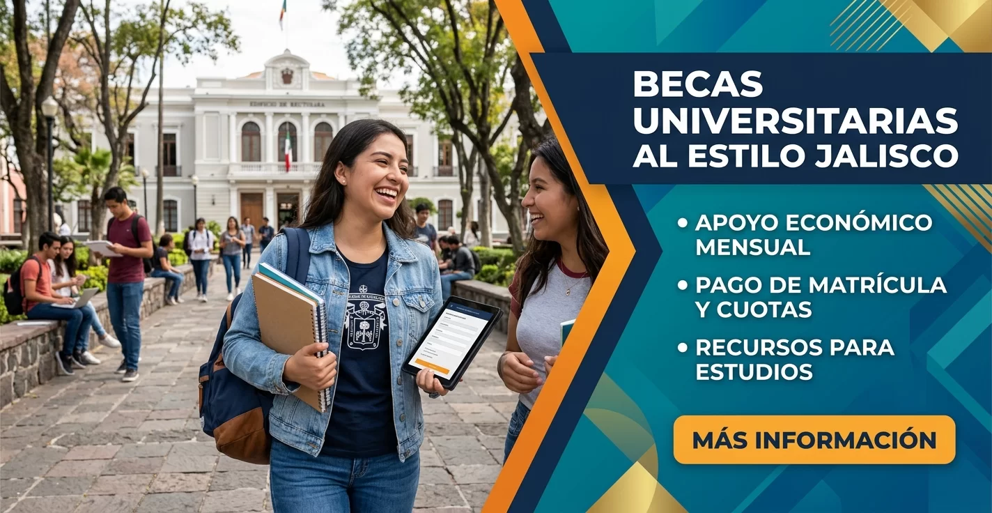 En este momento estás viendo Becas Universitarias Al Estilo Jalisco