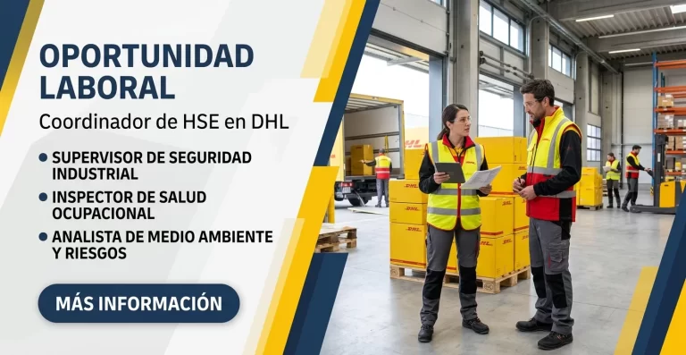 Lee más sobre el artículo Coordinador de HSE en DHL