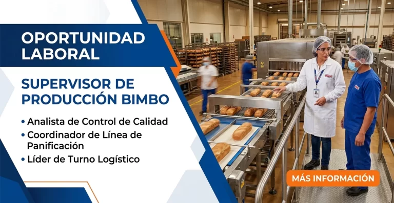 Lee más sobre el artículo Supervisor de Produccion Bimbo